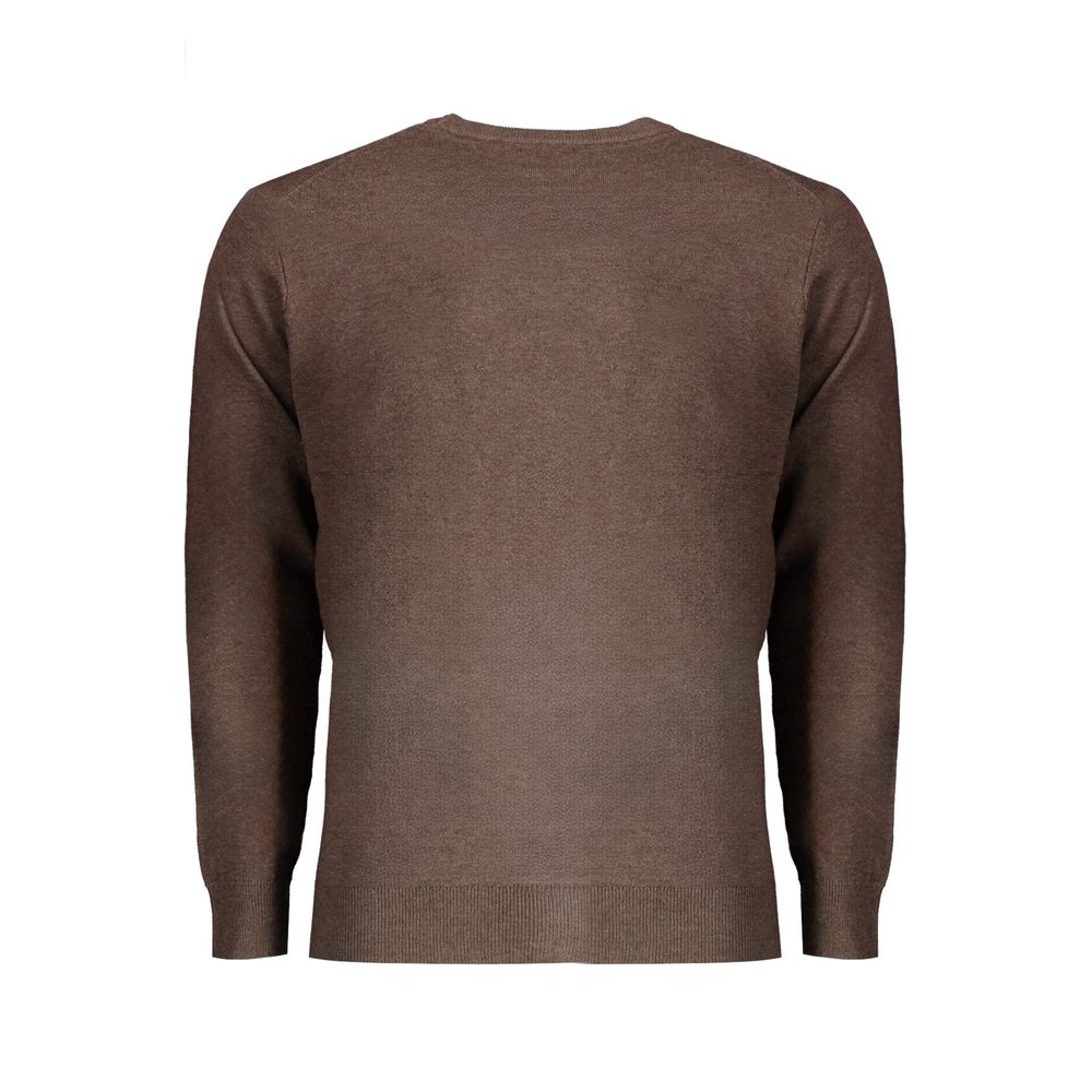 Norway 1963 Brown Wool Men Sweater Norway 1963 Dark Olive Green