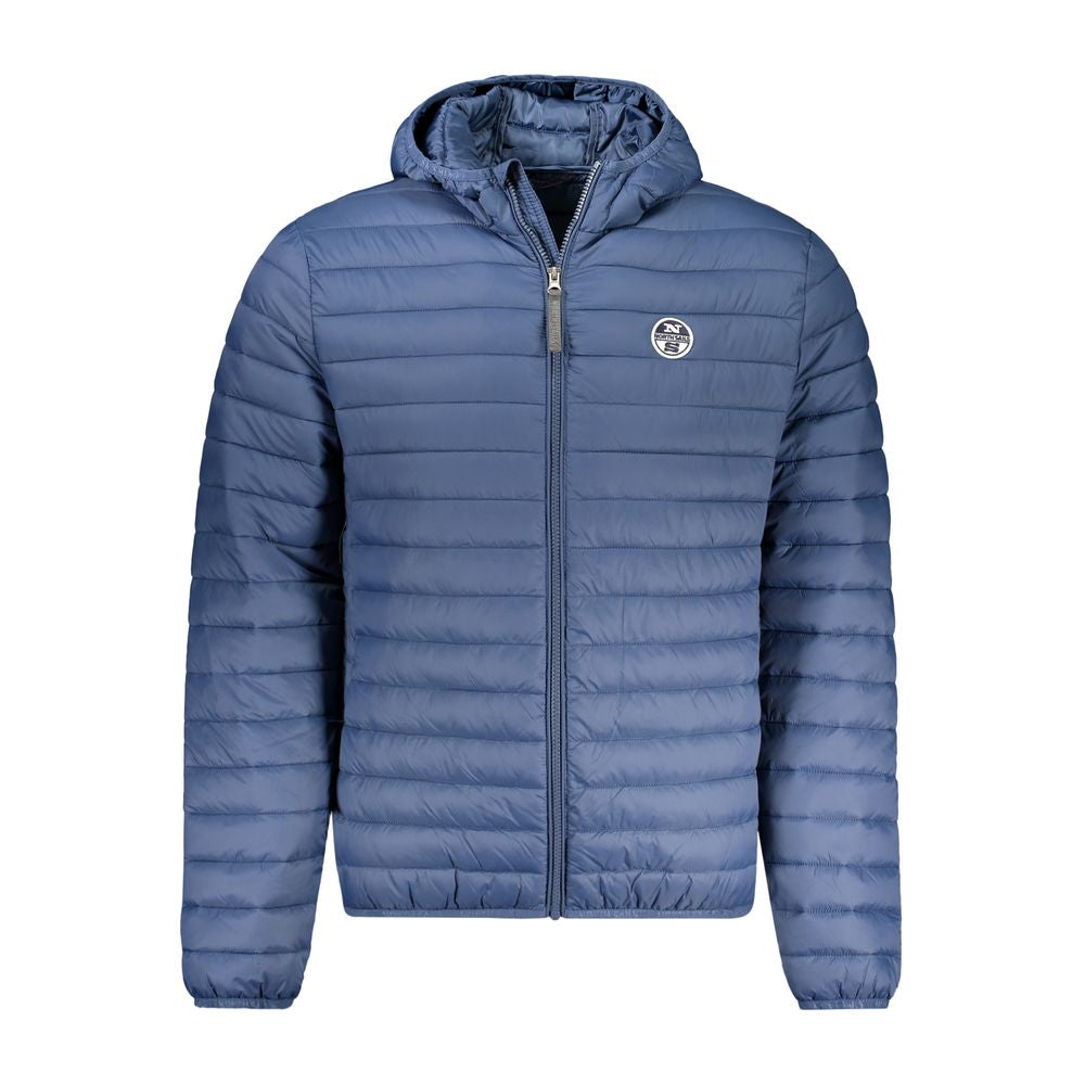 North Sails Blue Polyamide Jacket North Sails Slate Gray