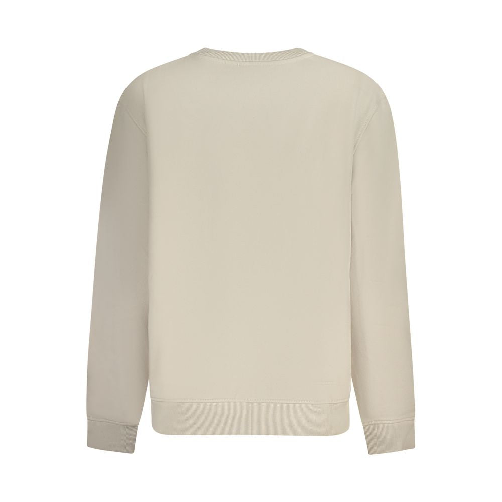 Calvin Klein Beige Cotton Women Sweater Calvin Klein Gray