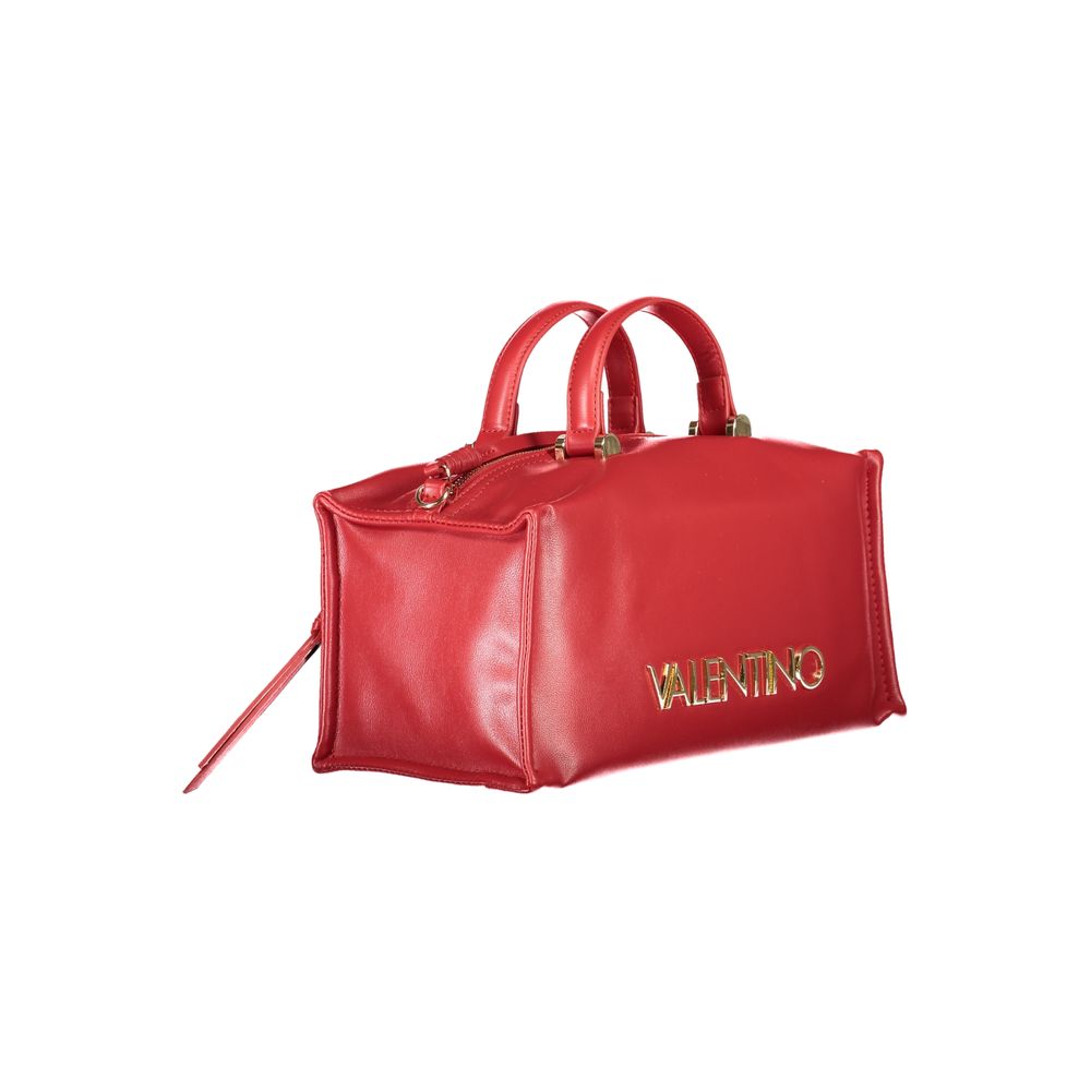 Valentino Bags Red Polyethylene Women Handbag Valentino Bags Maroon