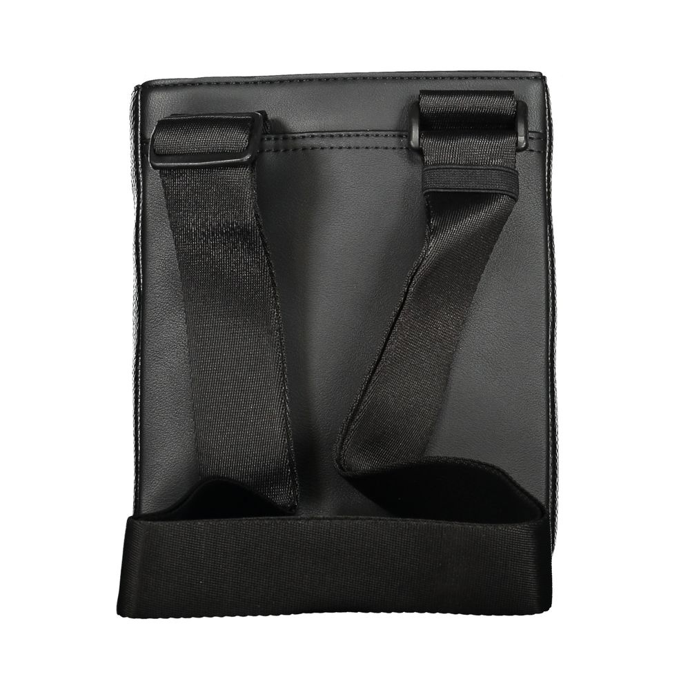Tommy Hilfiger Black Polyethylene Men Shoulder Bag Tommy Hilfiger Dark Slate Gray