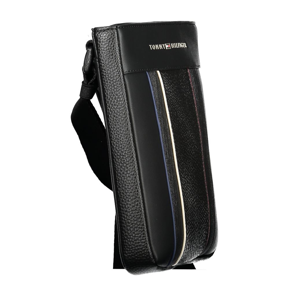 Tommy Hilfiger Black Polyethylene Men Shoulder Bag Tommy Hilfiger Black