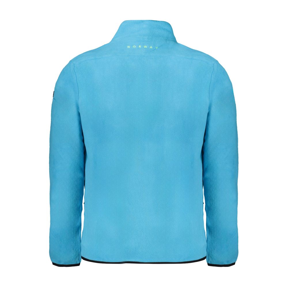 Norway 1963 Light Blue Polyester Men Sweater Norway 1963 Medium Turquoise