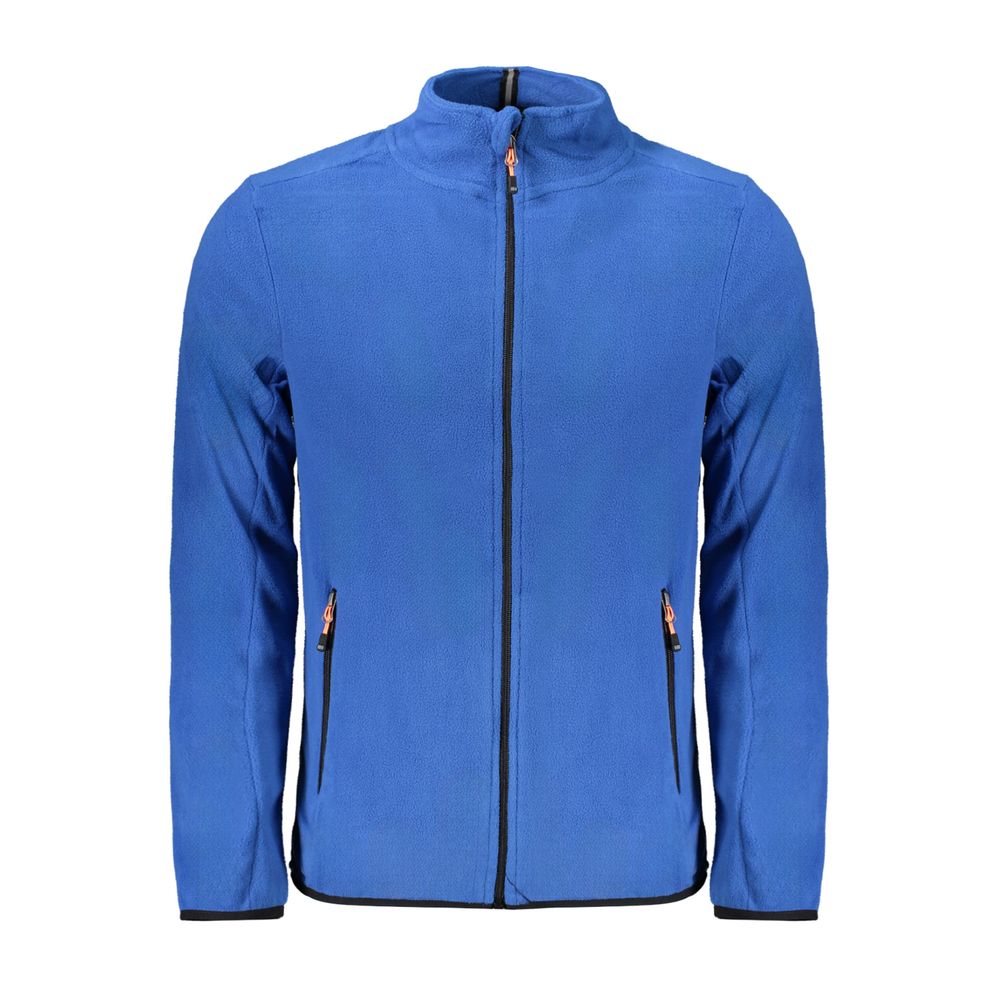Norway 1963 Blue Polyester Men Sweater Norway 1963 Steel Blue