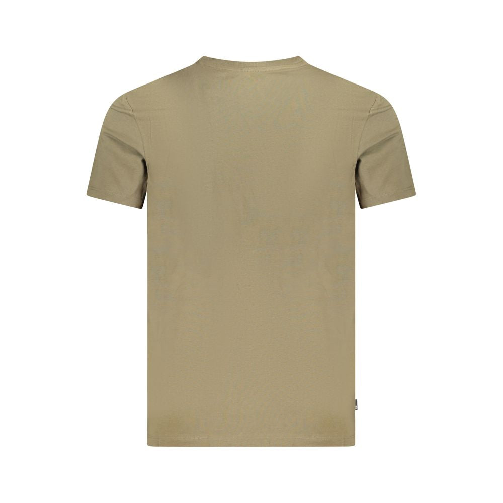Timberland Green Cotton T-Shirt Timberland Rosy Brown