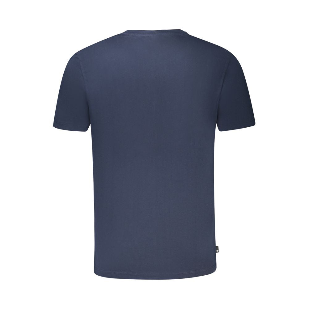 Timberland Blue Cotton T-Shirt Timberland Dark Slate Gray