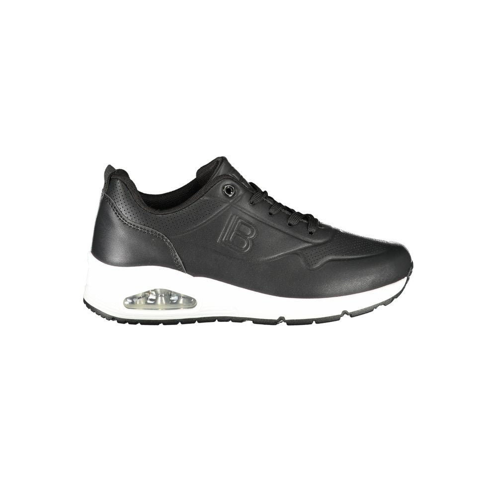 Laura Biagiotti Black Polyester Women Sneaker Laura Biagiotti Dark Slate Gray