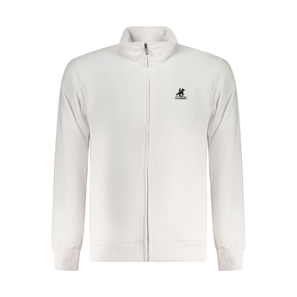 U.S. Grand Polo White Cotton Sweater