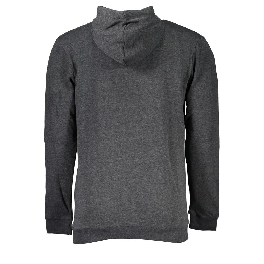 Sergio Tacchini Gray Cotton Men Sweatshirt