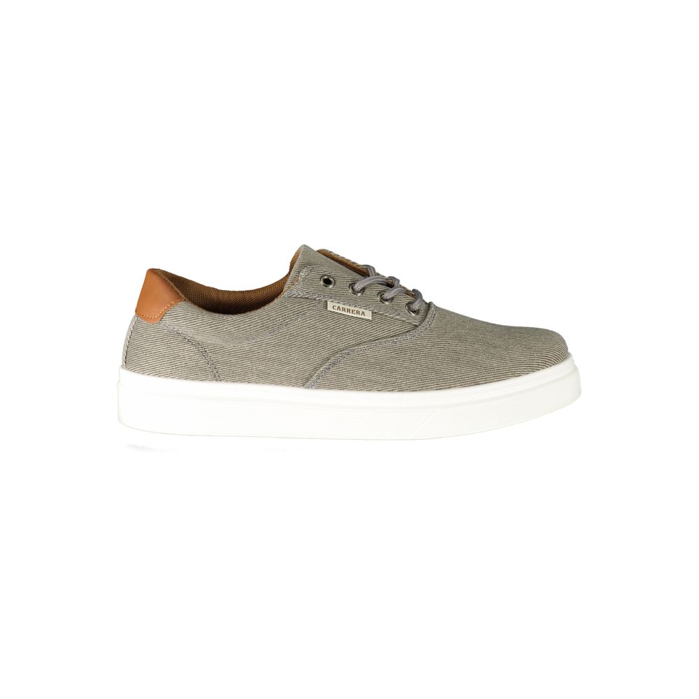 Carrera Gray Polyester Men Sneaker