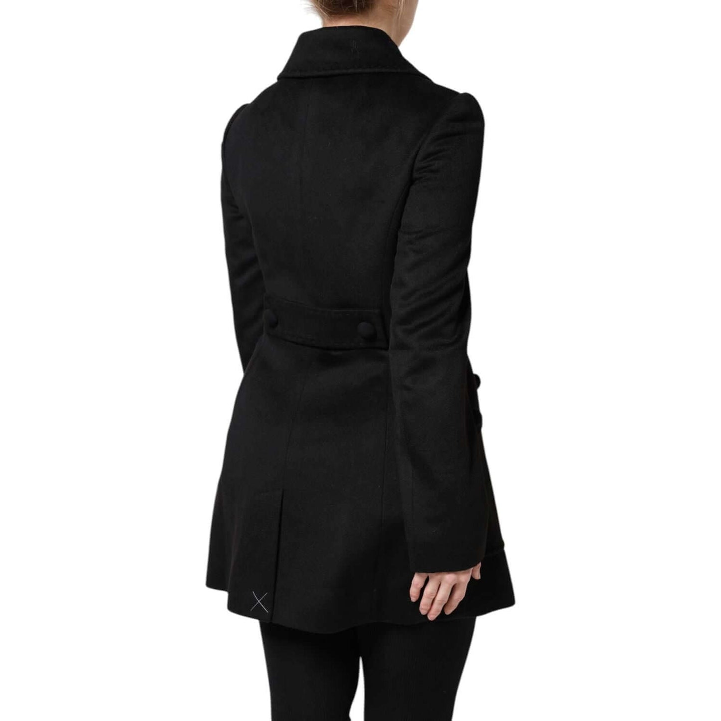 Dolce & Gabbana Black Wool Sartoria Italiano Blazer Jacket