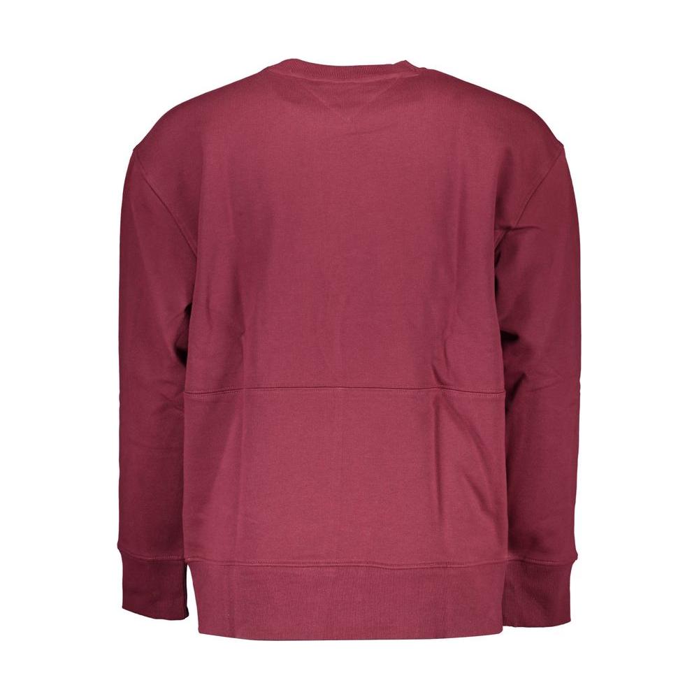 Tommy Hilfiger Purple Cotton Men Sweater