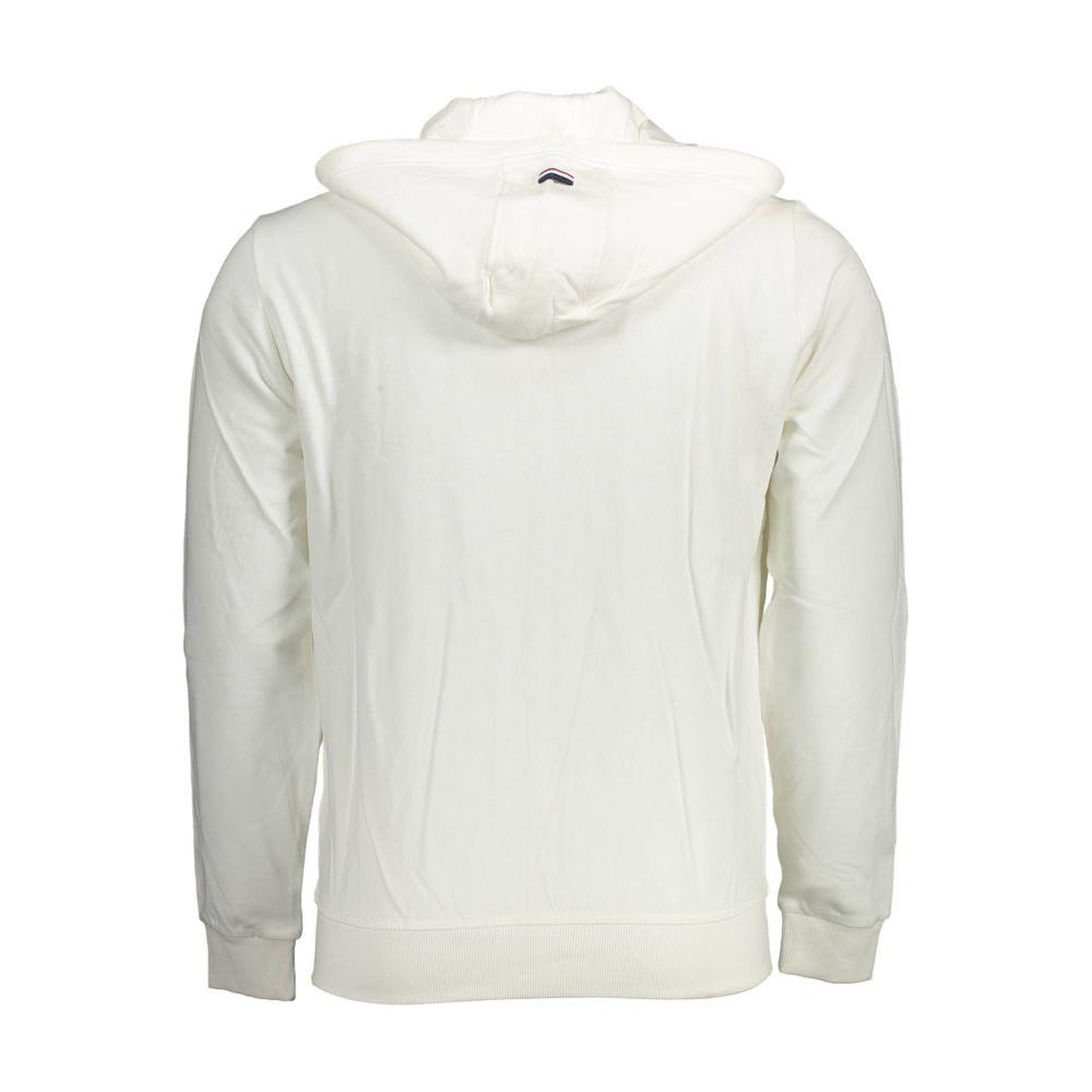 U.S. POLO ASSN. White Cotton Men Sweater