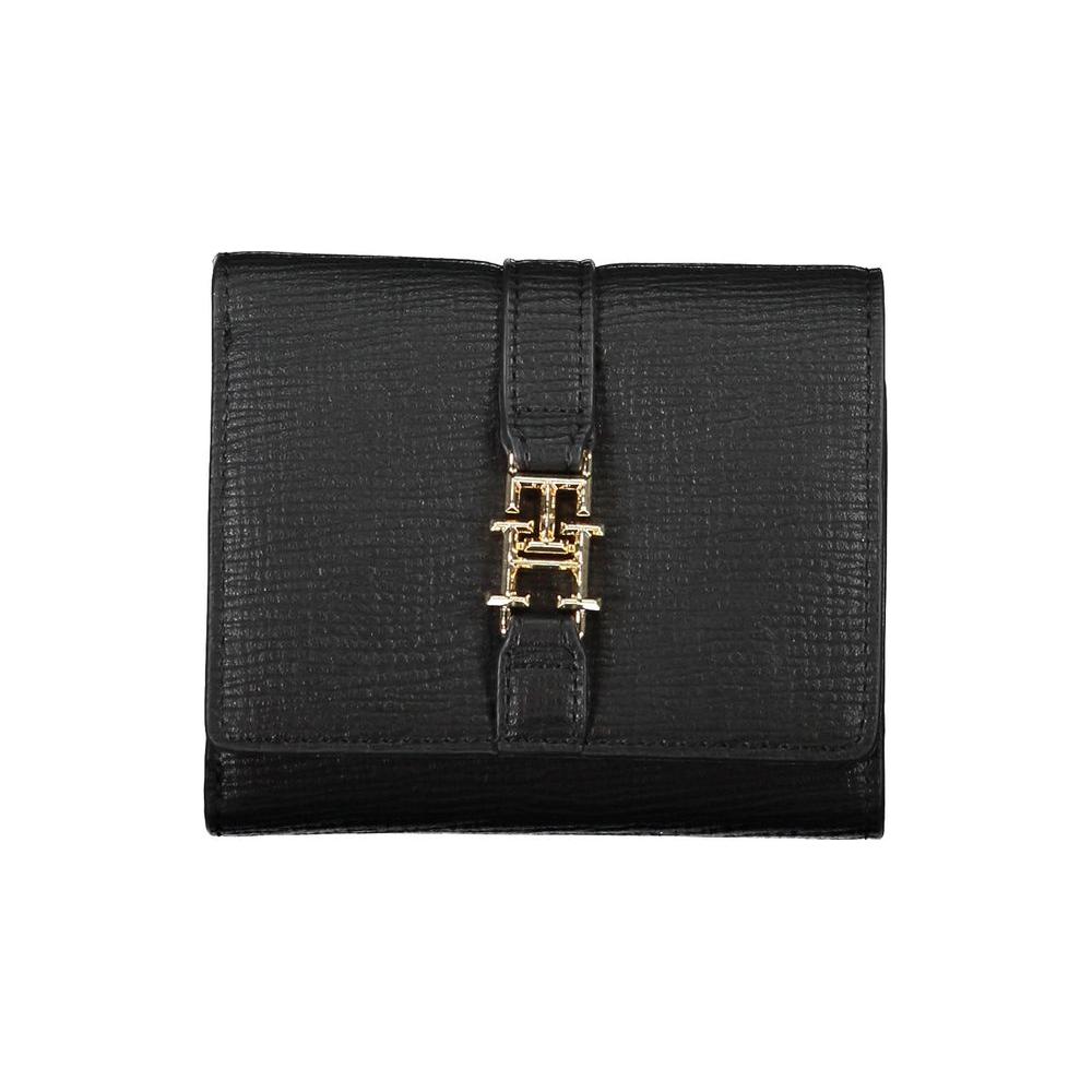 Tommy Hilfiger Black Polyethylene Women Wallet
