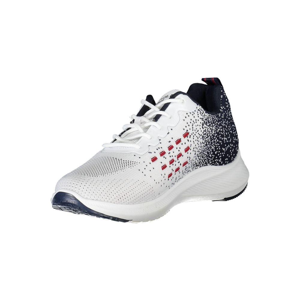 U.S. POLO ASSN. White Polyester Men Sneaker