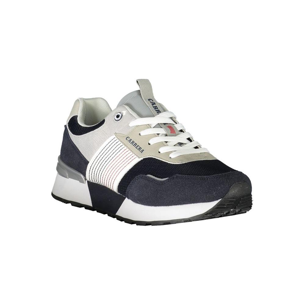 Carrera Blue Polyester Sneaker
