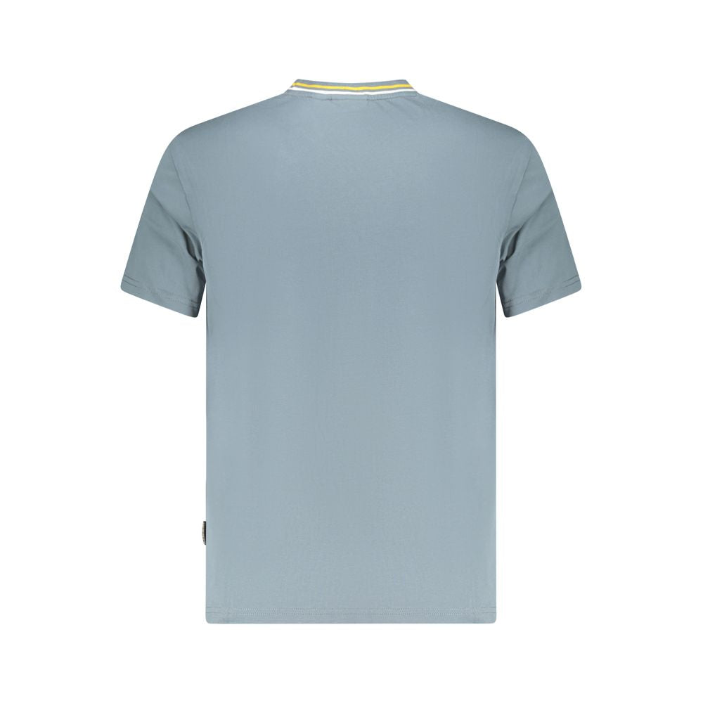 Napapijri Napapijri Brown Cotton Men T-Shirt Elevate your everyday style with the Napapijri short sleeve T-shirt. This relaxed-fit tee combines casual comfort with a touch of class, featuring a standout crew neck framed by contrasting details. It boasts a