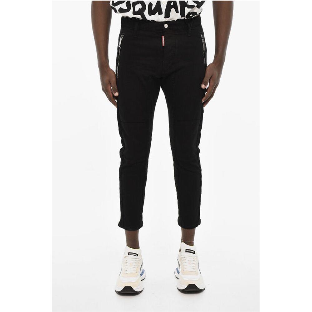 Dsquared² Black Cotton Jeans Denim