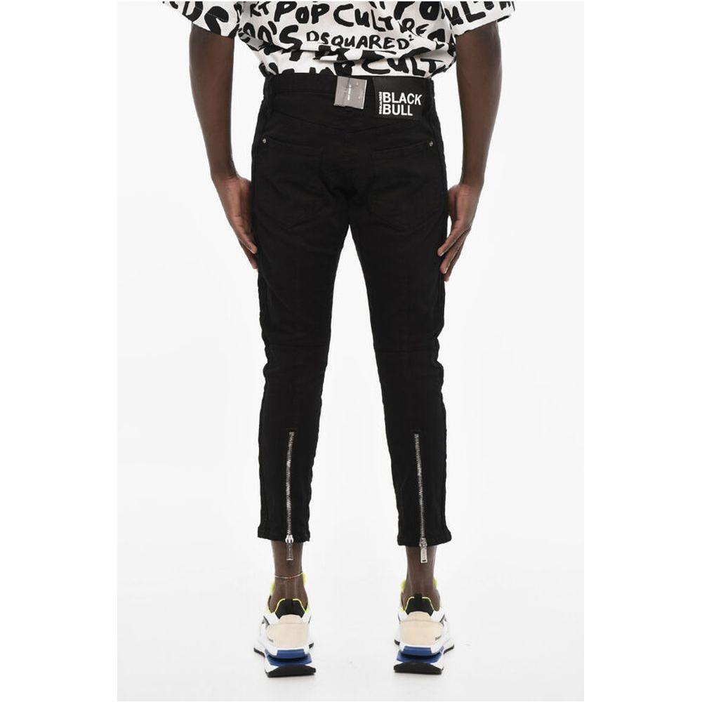 Dsquared² Black Cotton Jeans Denim