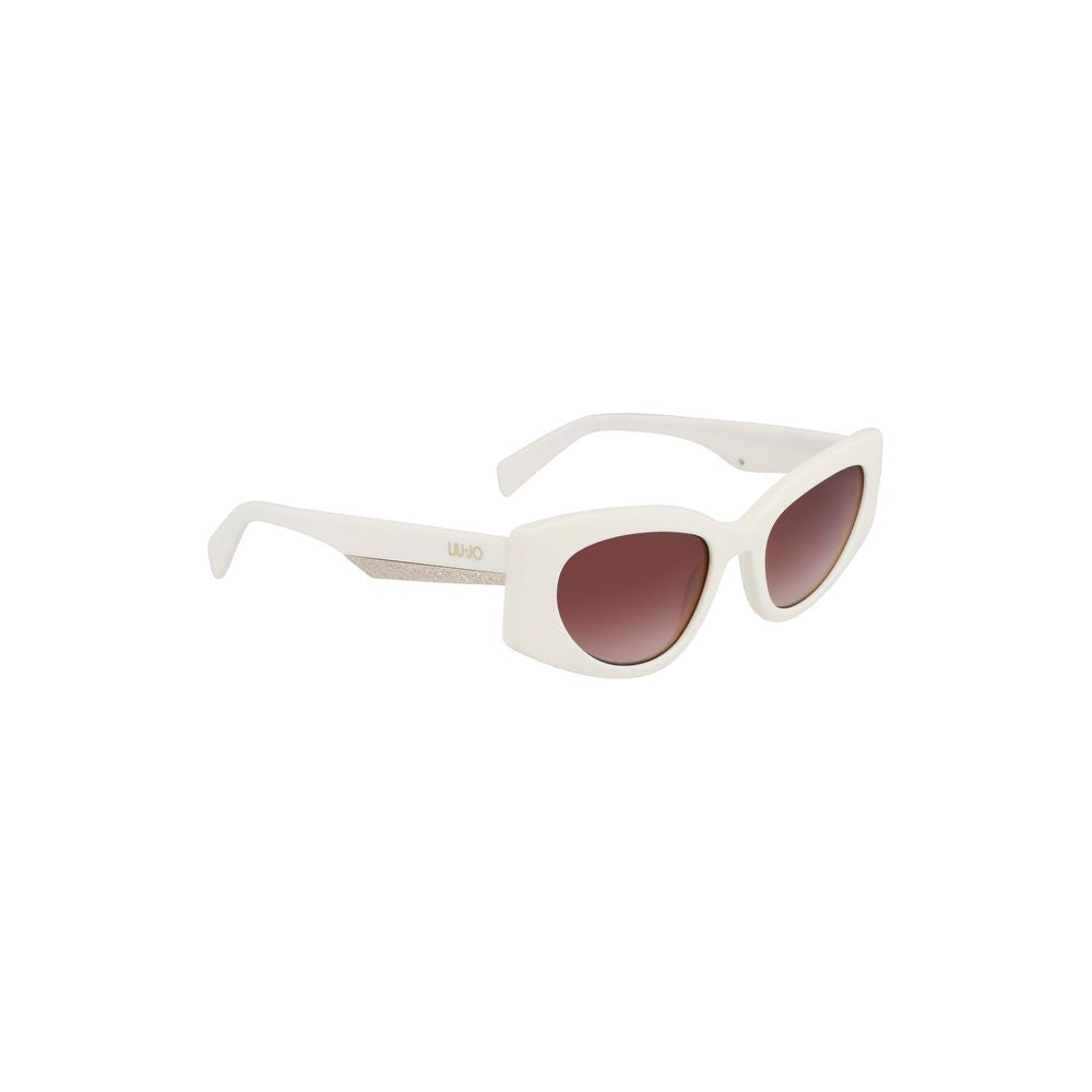 Liu Jo White Haircalf Women Sunglass