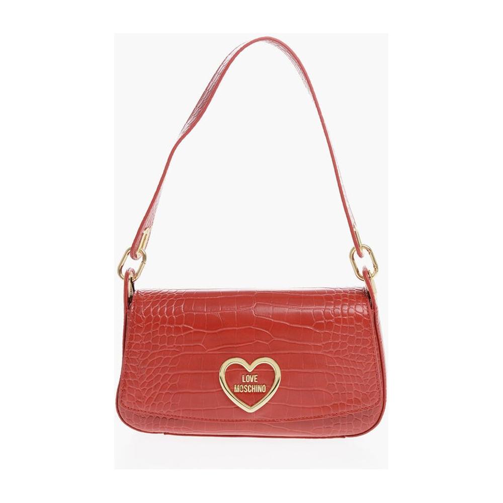 Moschino Red Polyethylene Shoulder Bag
