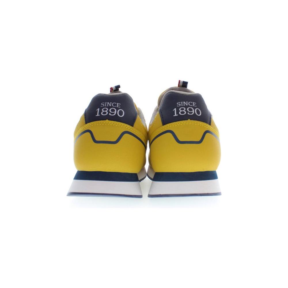 U.S. POLO ASSN. Yellow Polyester Men Sneaker