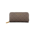 Mario Valentino Brown Polyethylene Women Wallet VA-38265