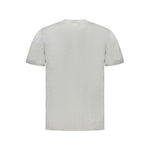 North Sails Brown Cotton Men T-Shirt NO-34355-M