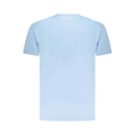 Trussardi Light Blue Cotton Men T-Shirt
