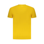 Trussardi Yellow Cotton Men T-Shirt TR-36625-XXL