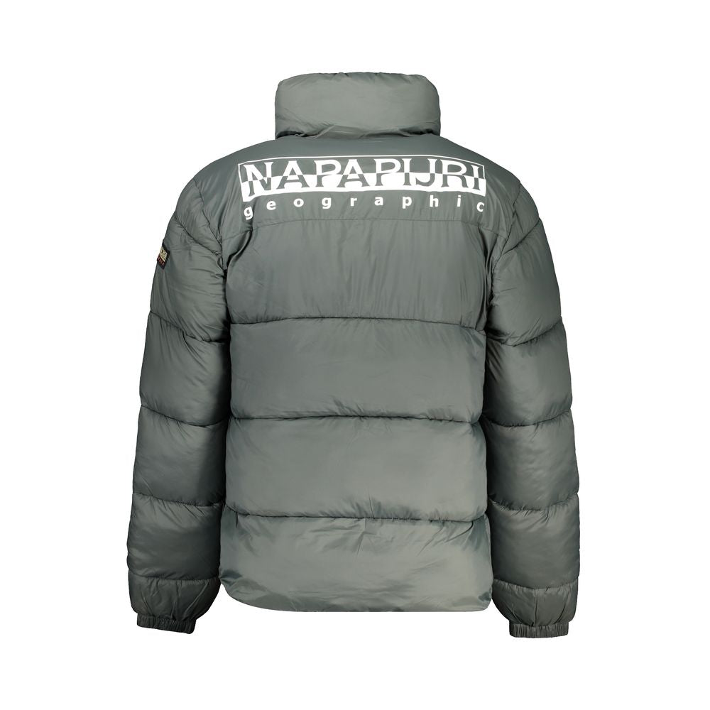 Napapijri Green Polyamide Jacket NA-32293-XXL