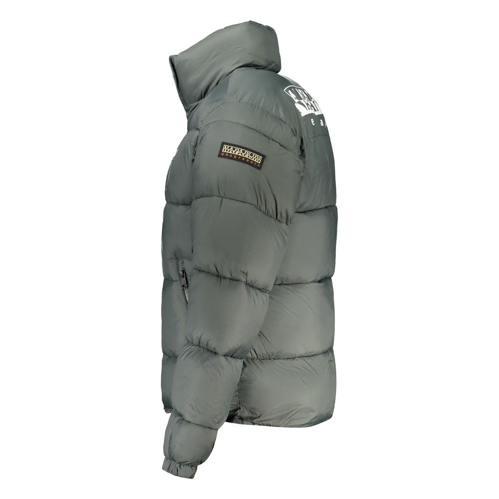 Napapijri Green Polyamide Jacket NA-32293-XXL