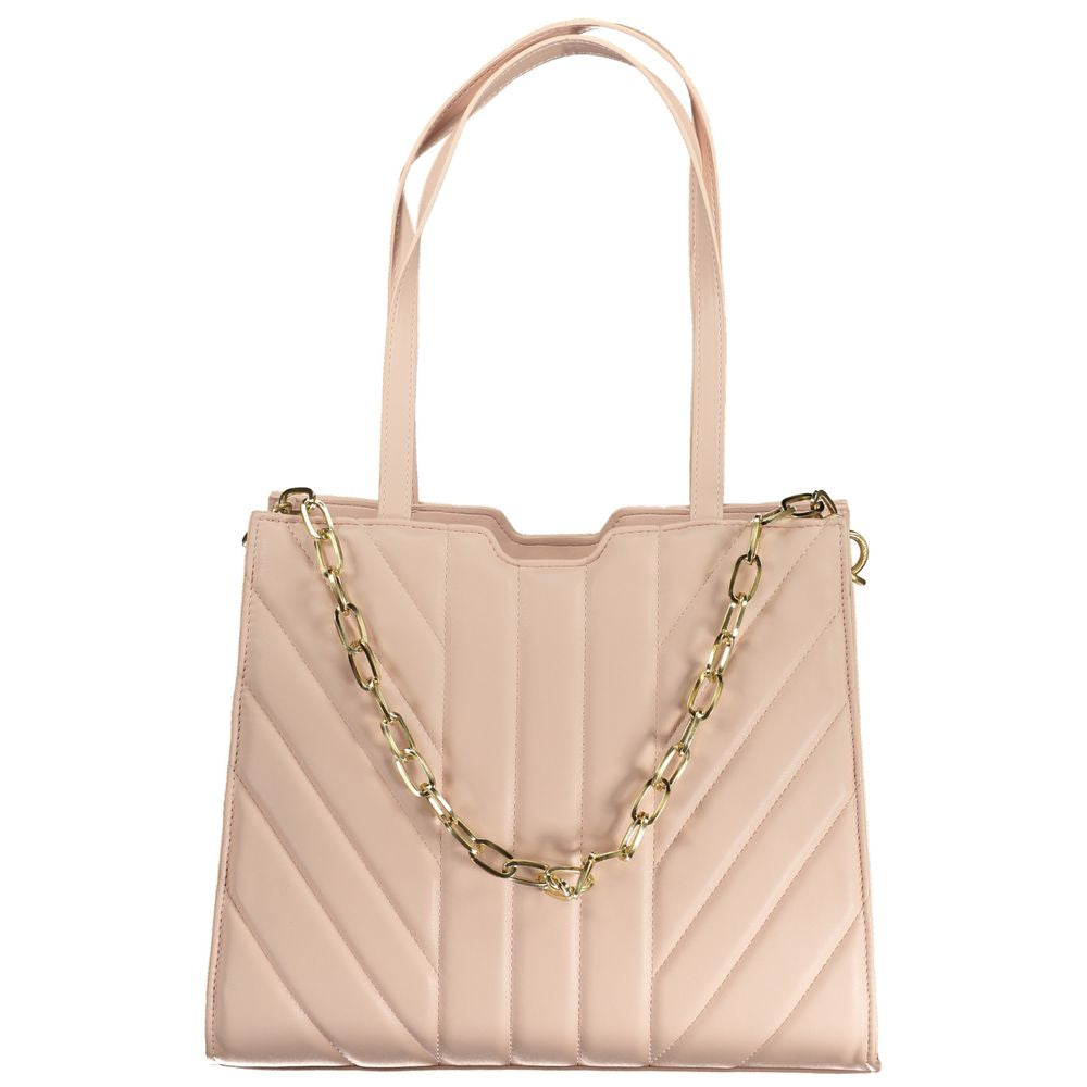 Mario Valentino Pink Polyethylene Handbag VA-30052
