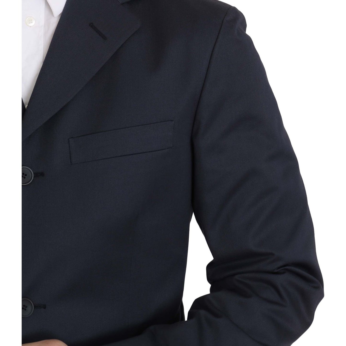 Romeo Gigli Elegant Blue Two-Piece Suit Suit Romeo Gigli Dark Slate Gray