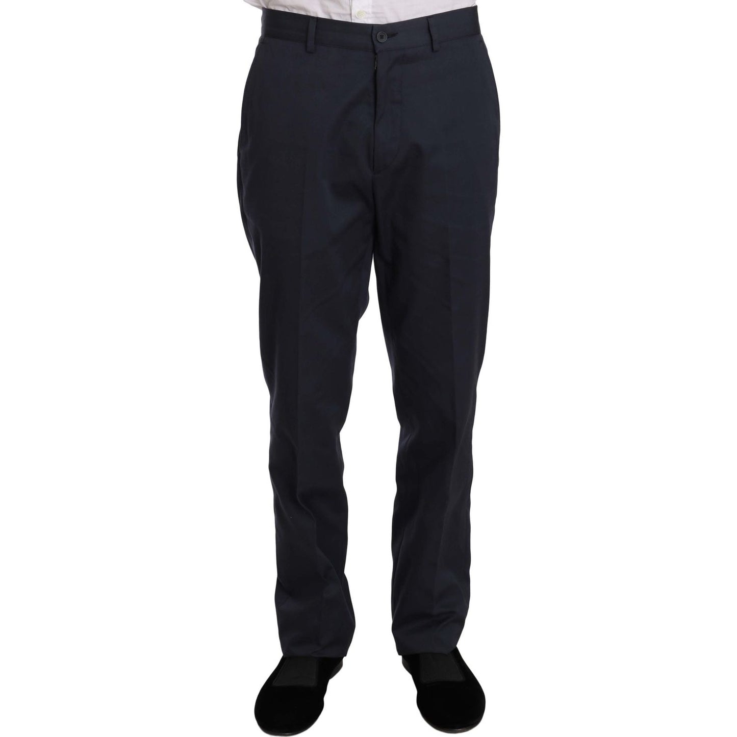 Romeo Gigli Elegant Blue Two-Piece Suit Suit Romeo Gigli Black