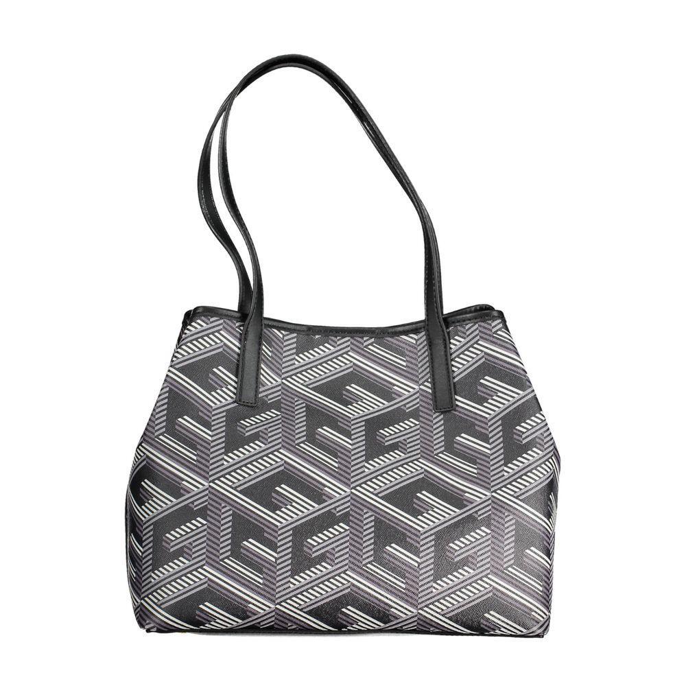 Guess Jeans Black Polyethylene Handbag