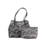 Guess Jeans Black Polyethylene Handbag