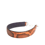 Dolce & Gabbana Orange Exotic Leather Bag Shoulder Strap WMB446
