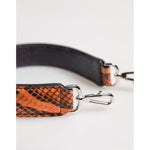 Dolce & Gabbana Orange Exotic Leather Bag Shoulder Strap WMB446