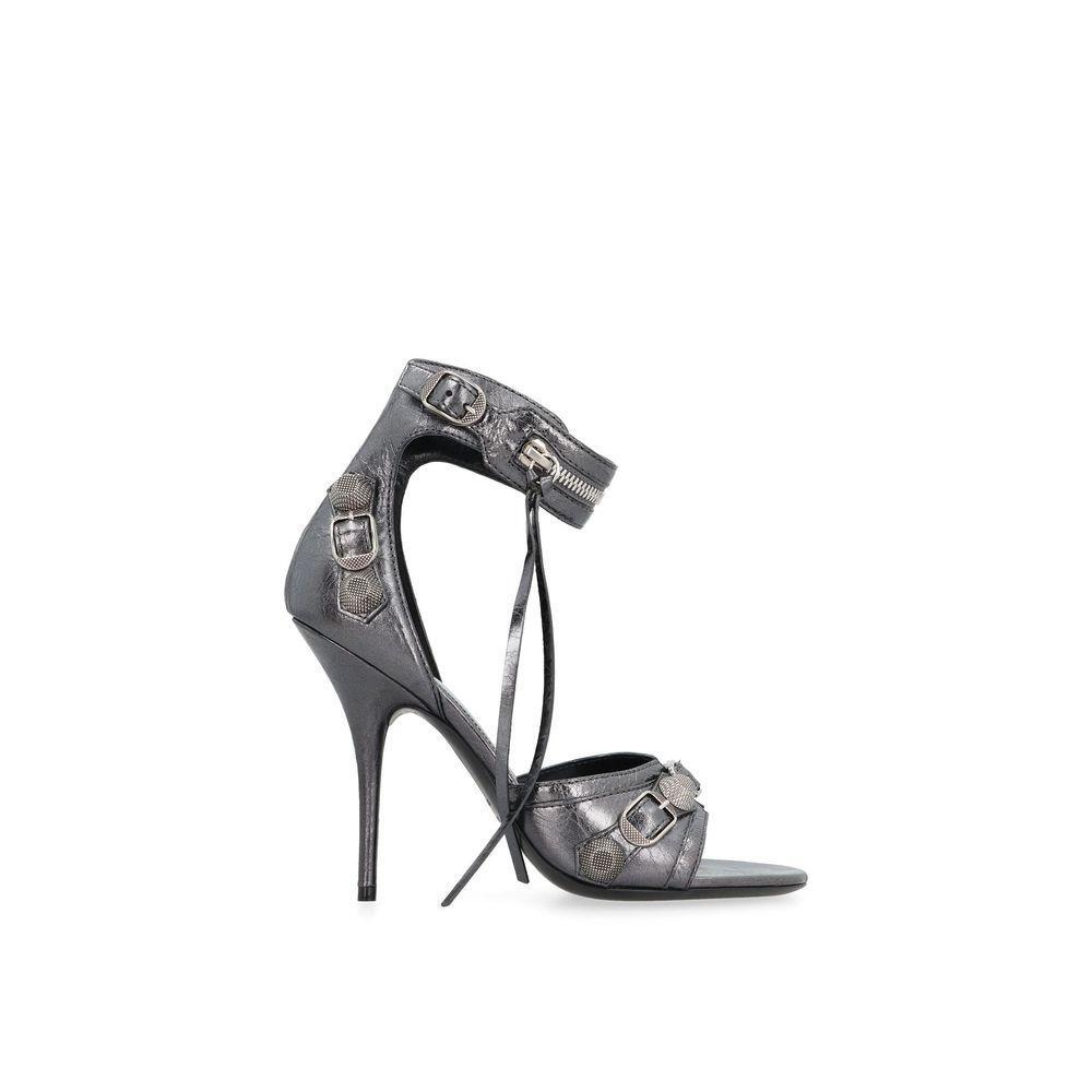 Balenciaga Cagole Leather Sandals BA-8735209685204-EU37/US7