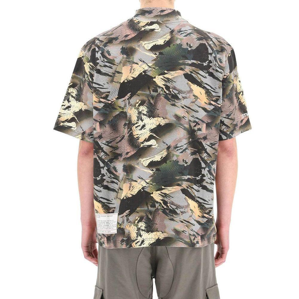 Heron Preston Camouflage Print T-shirt HE-8735496306900-S