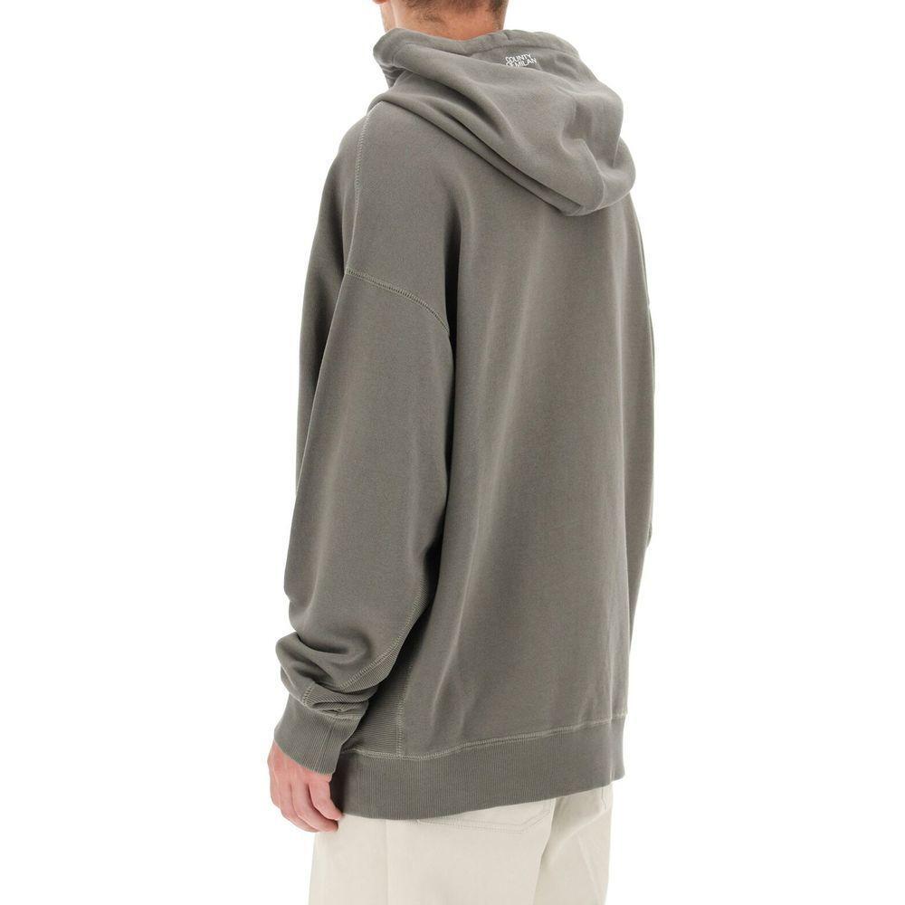 Marcelo Burlon Oversize Hooded Sweatshirt MA-8736471875796-XS