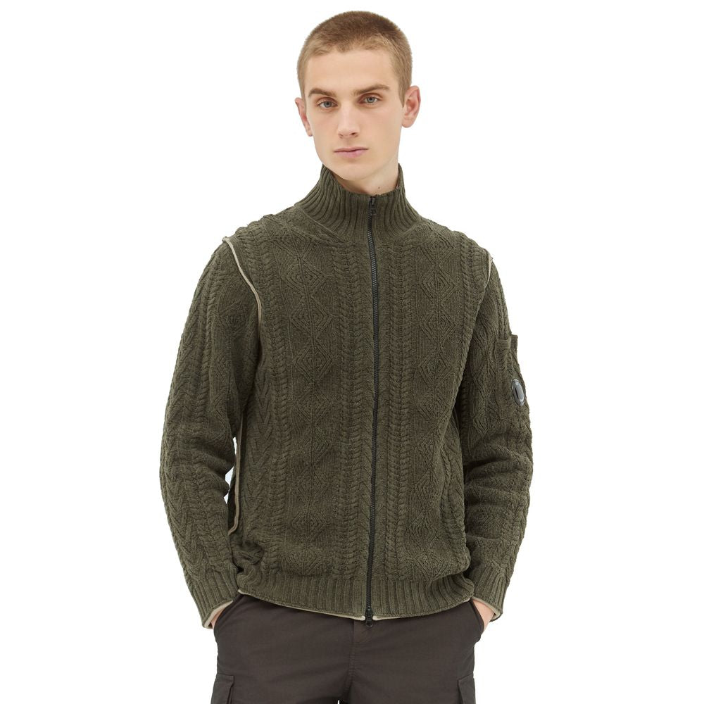 C.P. Company Green Cotton Sweater CP-14905-XL