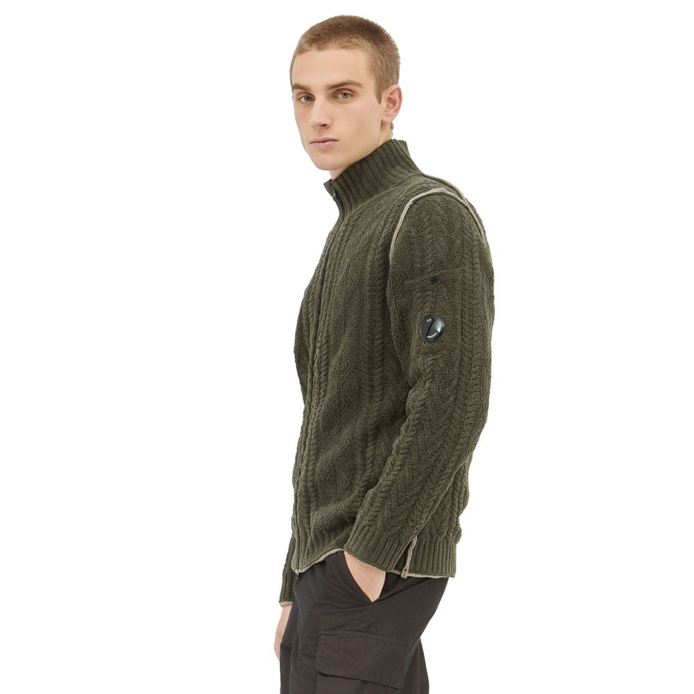 C.P. Company Green Cotton Sweater CP-14905-XL