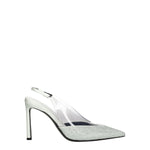 Sergio Rossi Green Satin High Heel Pumps SE-8547355984137-EU36/US6