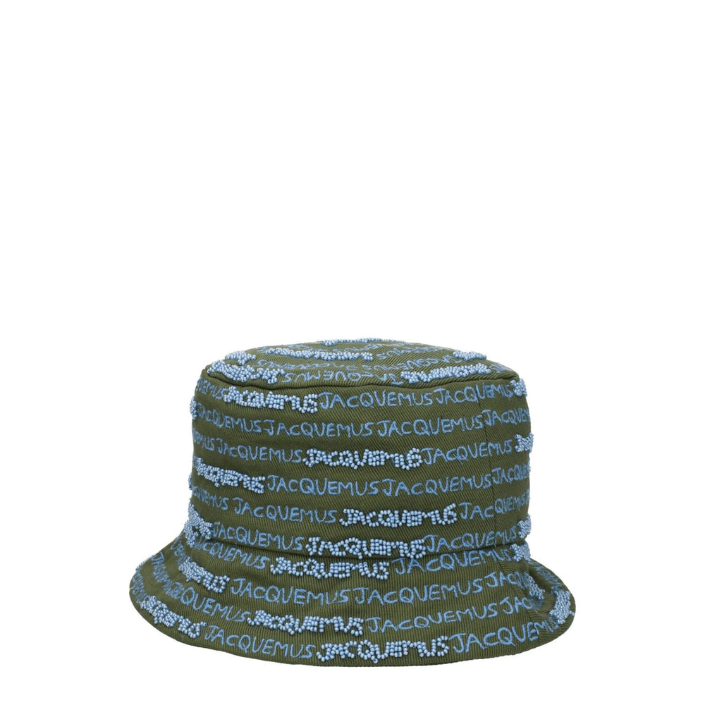Jacquemus Green Cotton Bucket Hats JA-8547396845833-56 CM|XS