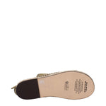 Isabel Marant Green Leather Flat Sandals IS-9256189919497-EU36/US6