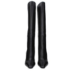 Jacquemus Black Leather High Heel Boots JA-10031476179209-EU40/US10