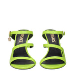 Versace Green Leather Stiletto Heels Sandals VE-15161606045961-EU35/US5