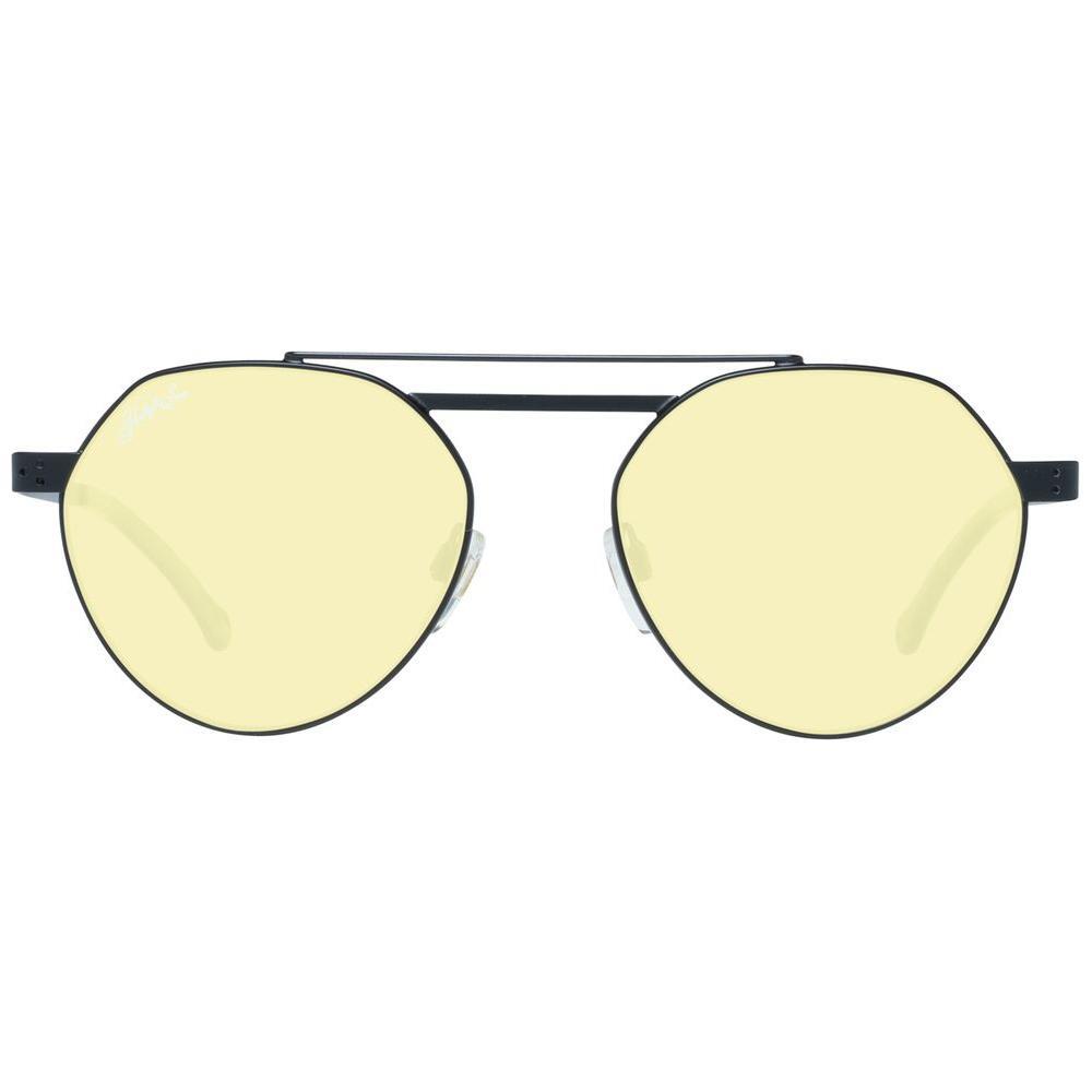 Hally&Son Black Metal Sunglasses